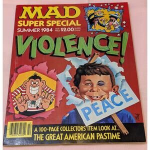 Mad Magazine Super Special Summer 1984 Violence